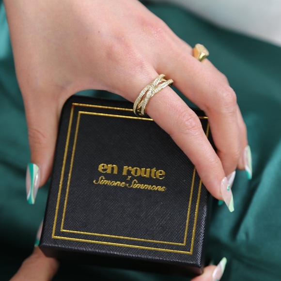 Simone Simmons X En Route Atlantis Crossover Ring - Picture 3 of 3